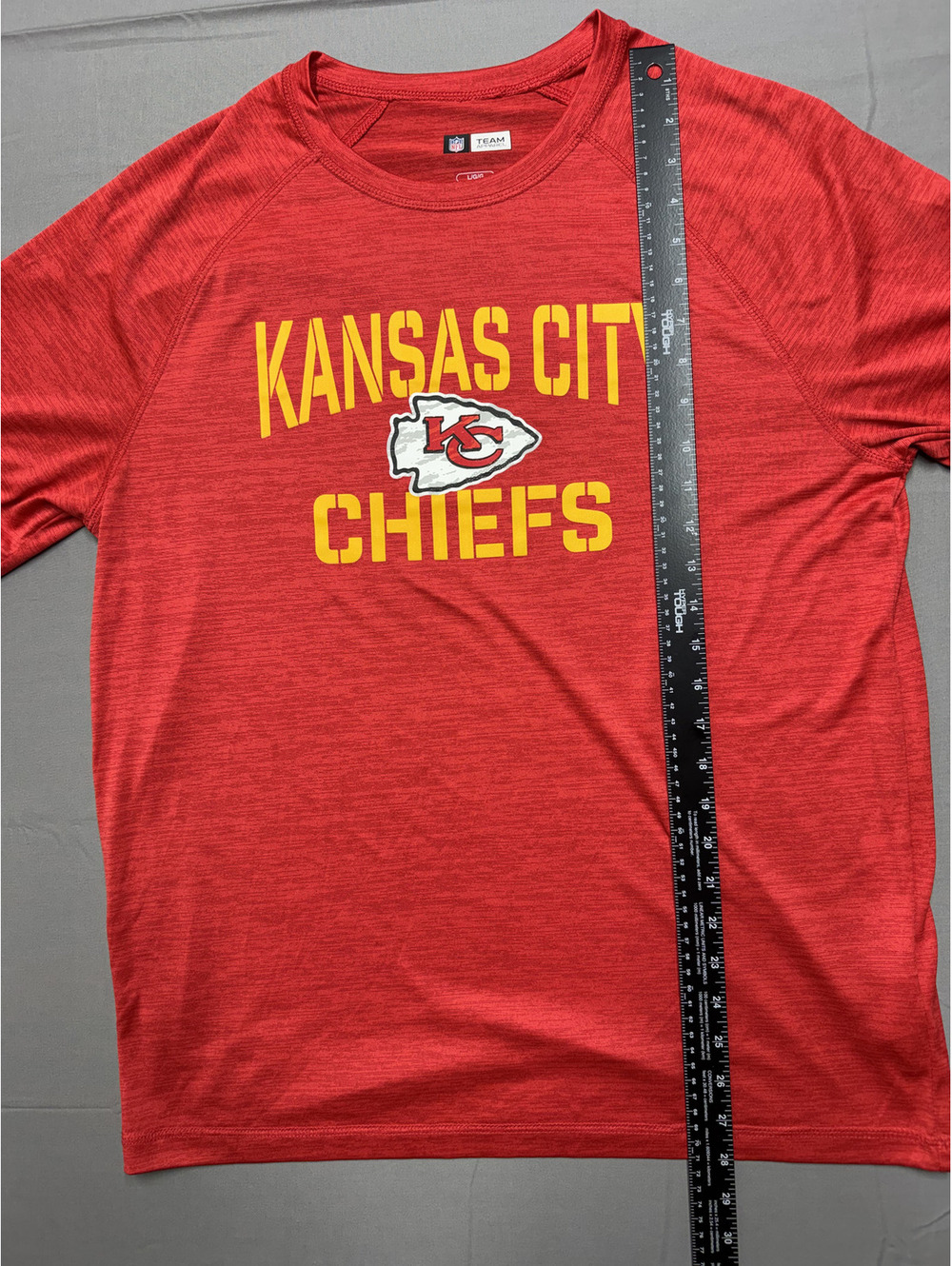 Kansas City Chiefs Red T-Shirt Size Large